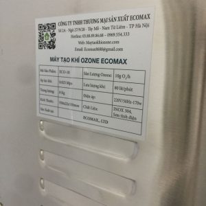 Thông số kỹ thuật máy ozone 10g/h