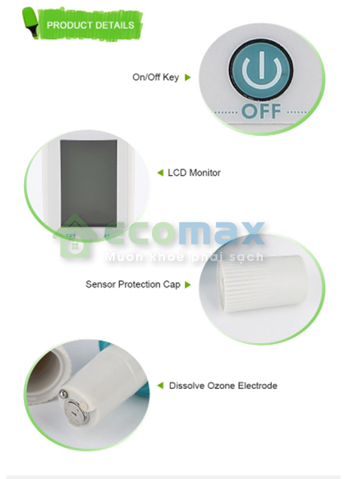 Máy đo nồng độ ozone hòa tan