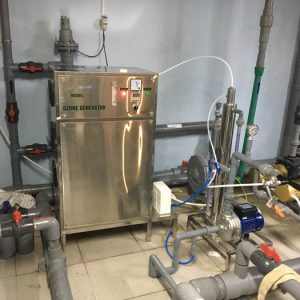 Lắp đặt máy ozone công nghiệp 135g