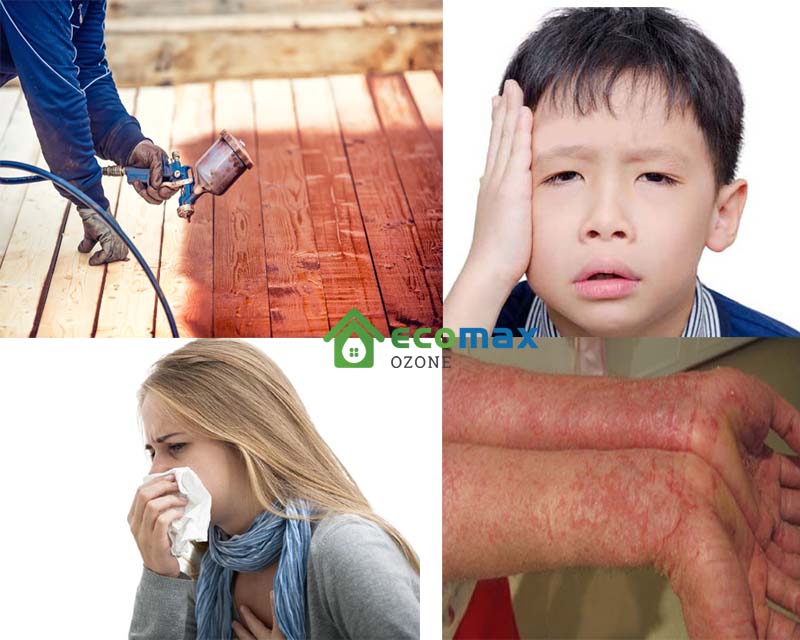 Tác hại của mùi sơn gỗ ảnh hưởng đến sức khỏe con người