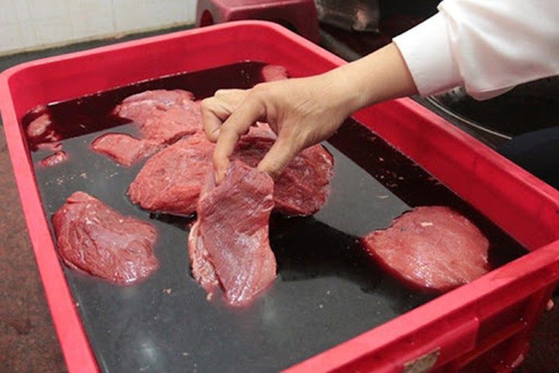nhận biết thực phẩm tẩm hóa chất